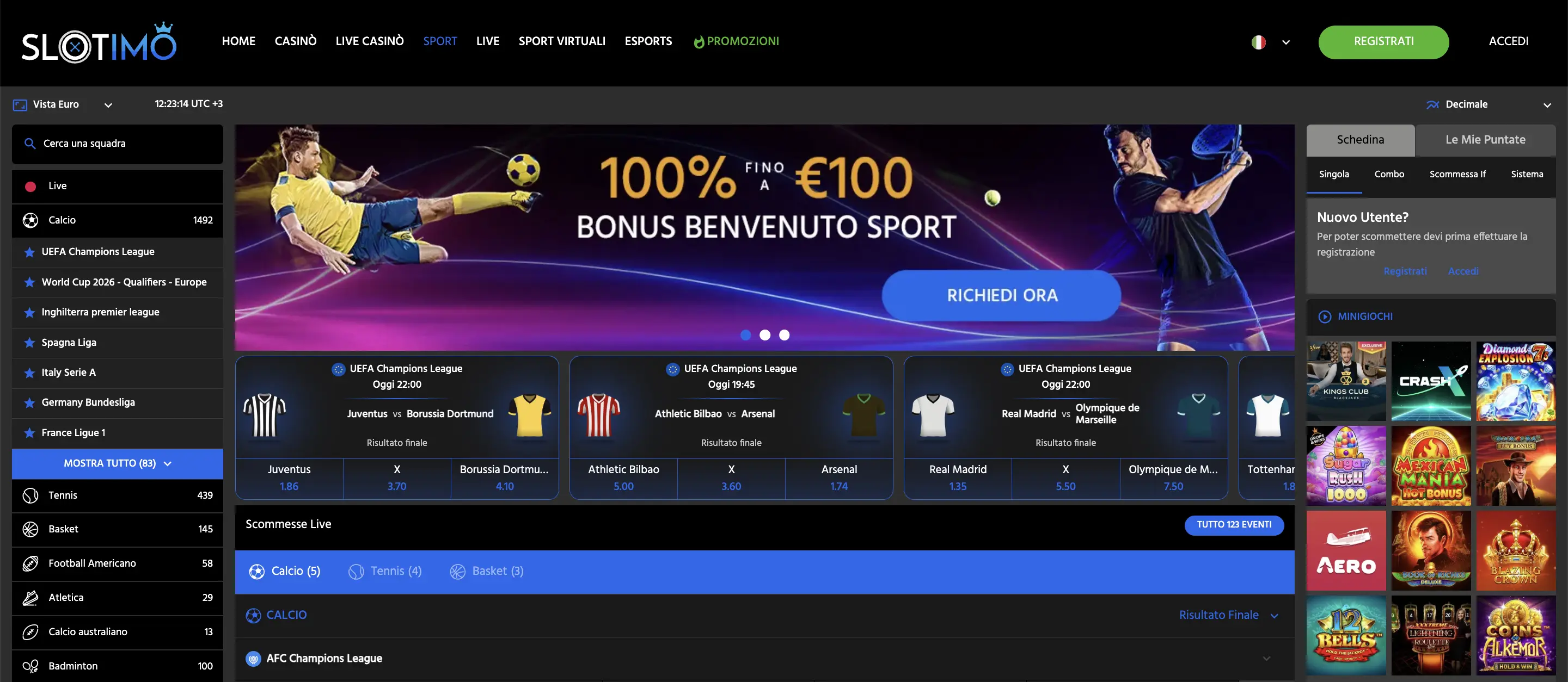 Definizione Siti scommesse non AAMS
